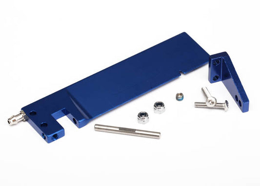 Traxxas Blue Aluminum Rudder w/ Hardware TRA5740
