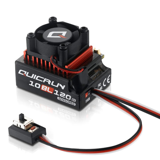 Hobbywing Quicrun 10BL120 Sensored G2 ESC HWI30125002