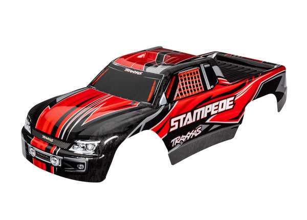 Traxxas Stampede 2WD Red Body TRA3651
