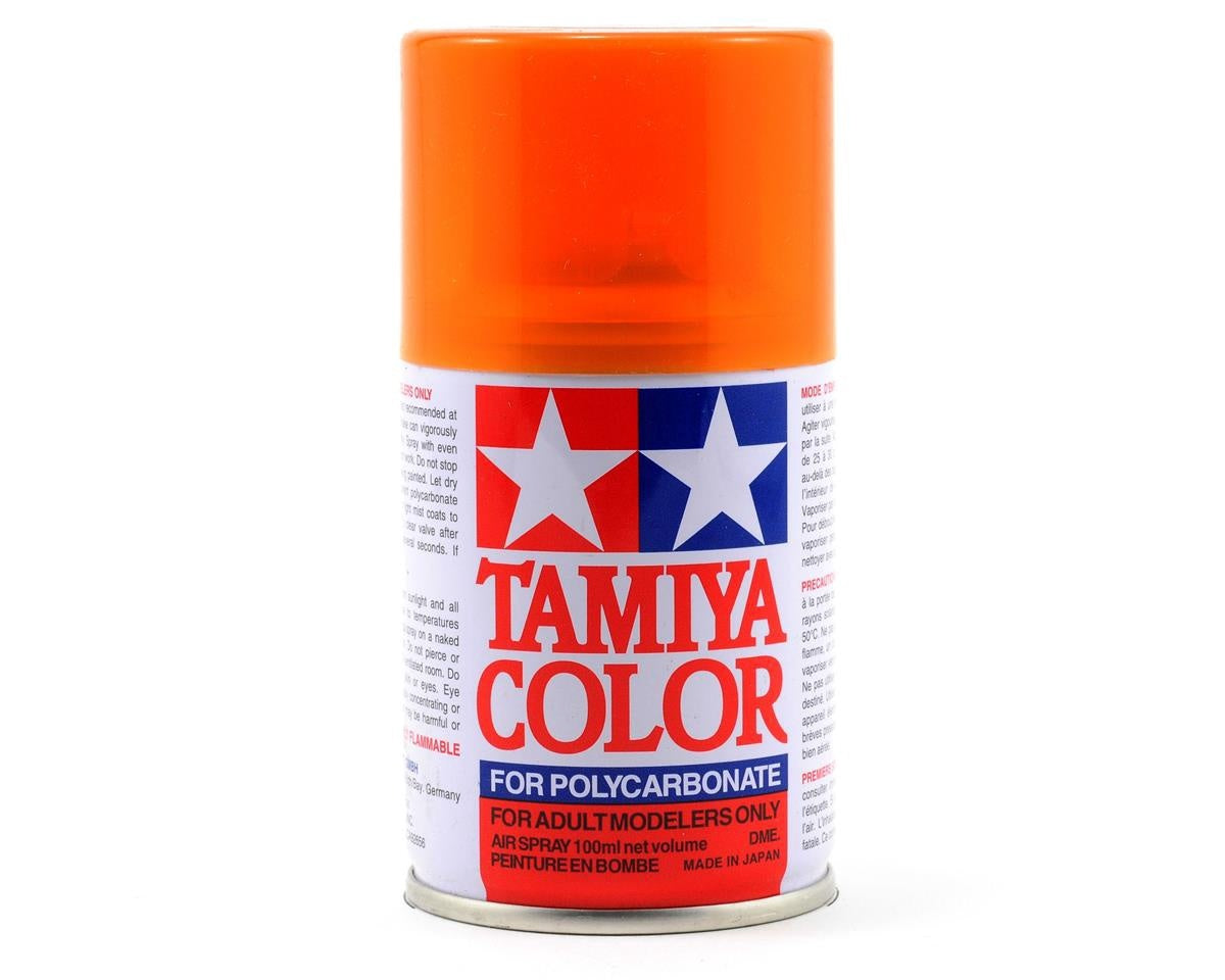 Tamiya Paint for Polycarbonate, PS-43 Translucent Orange TAM86043