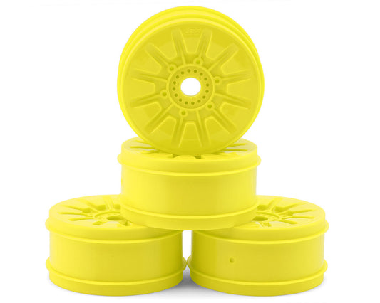 JConcepts Pioneer 83mm 1/8th Buggy Wheels (Yellow) (4) JCO3445Y