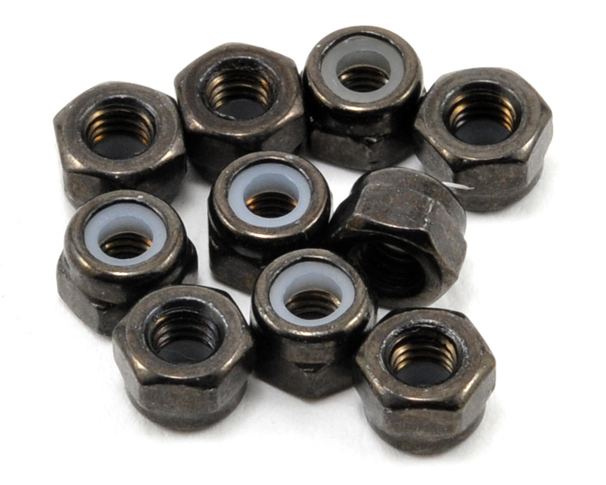 Tekno M3 Locknuts (Black, 10pcs) TKR1201