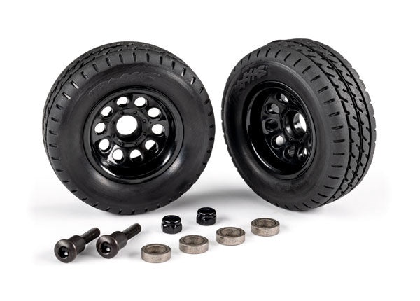 Traxxas TRX-4M Utility Trailer Wheels (2) TRA9797