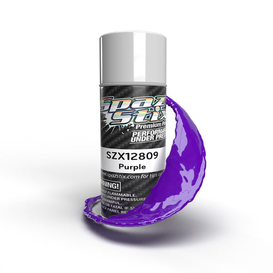 Spaz Stix Solid Purple Aerosol Paint 3.5oz SZX12809