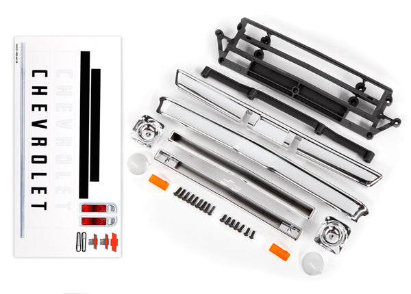 Traxxas C10 Drag Slash Bright Chrome Body Accessories TRA9415R