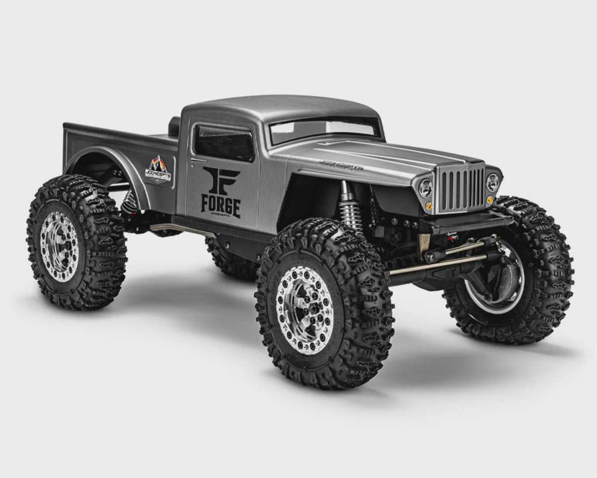 JConcepts the Forge 1/10 Rock Crawler Pre-trimmed Body (12.3") (Clear) JCO0666