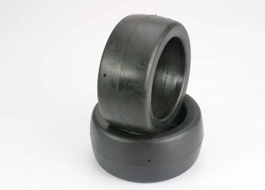 Traxxas Slick Rear Monster Buggy Tires (2) TRA6083