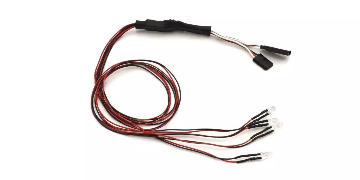 Kyosho LED Lightunit(5/4bulbs/l=400/clear&red) 97054-4CR-B KYO97054-4CR-B