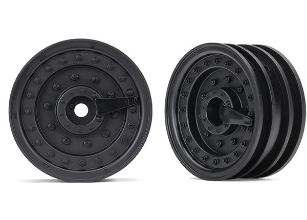 Traxxas 1.9" Black Tactical Wheels (2) TRA8268