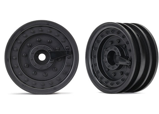 Traxxas 1.9" Black Tactical Wheels (2) TRA8268