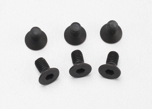 Traxxas Countersunk Machine Screws 3x6mm (6) TRA2534