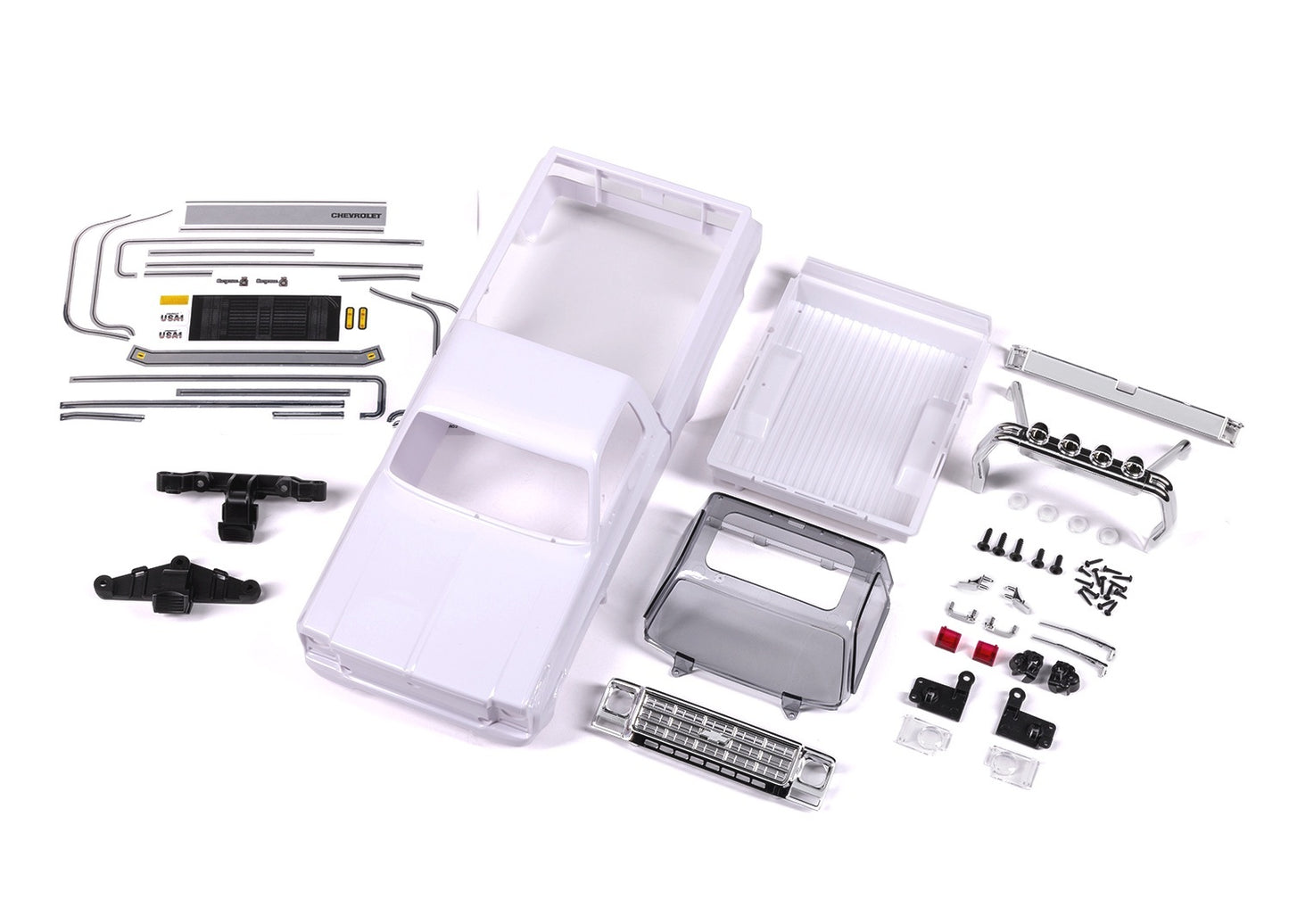 Traxxas TRX-4M Chevrolet K10 Unpainted Body Kit TRA9811
