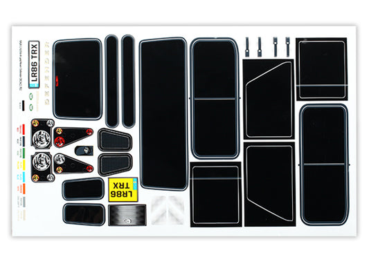 Traxxas TRX-4 Land Rover Defender Decals TRA8012