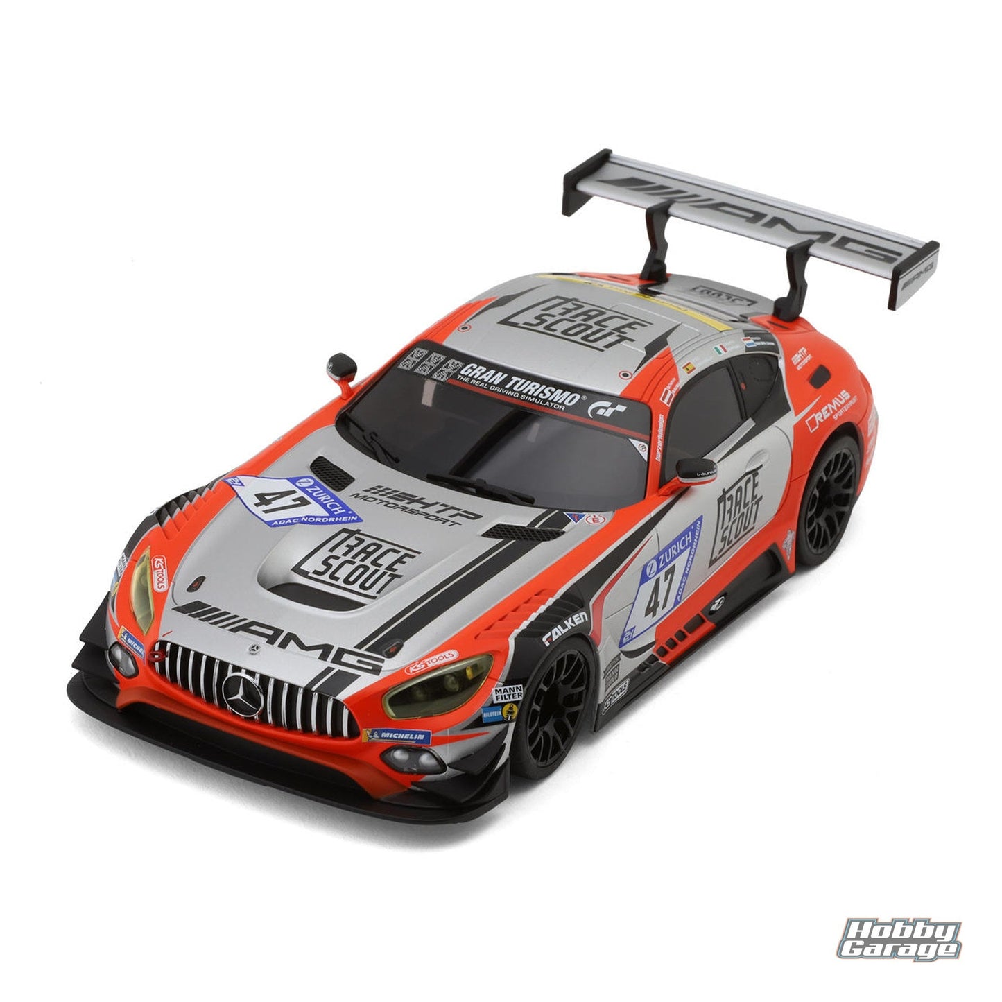 Kyosho Mini-Z MR-04W-MM Mercedes AMG GT3 No.47 Nuremberg 2018 Pre-Painted Body KYOMZP257FRS