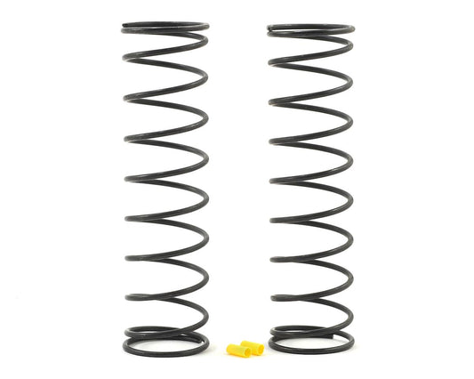 Team Associated RC8B Rear V2 Shock Spring Set (Yellow - 4.4lb/in) (2) ASC81232