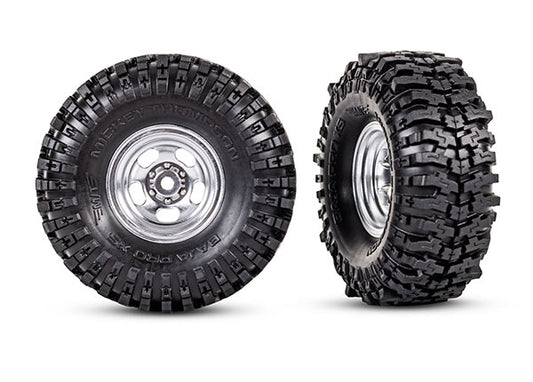 Traxxas TRX-4M 1" Satin Wheels w/ MT Baja Pro Tires (2) TRA9872