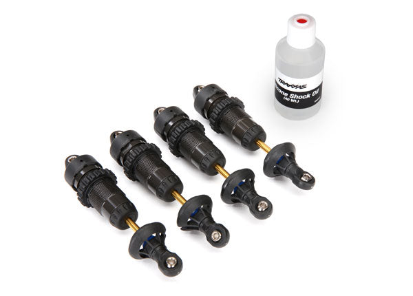 Traxxas 1/10 Ptfe Aluminum Short GTR Shocks (4) TRA5460X