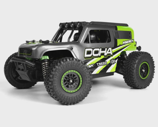 Maverick Doha 1/20 RTR 4WD Electric Mini Desert Truck (Green) MVK150703