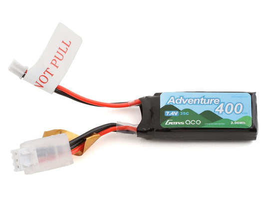Gens Ace Adventure 2S Lipo Battery 35C (7.4v/400mah) GEA354002SJS