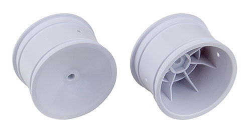Team Associated 12mm Hex 2.2 Rear Hex Wheels (2) (B6/B64) (White) ASC9695
