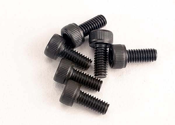 Traxxas Cap-Head Machine Screws 2.5x6 mm (6) TRA3215