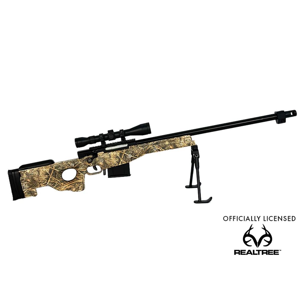 Goat Guns 1/4 Scale Die Cast Sniper Rifle Model, Camo Goasr-camo