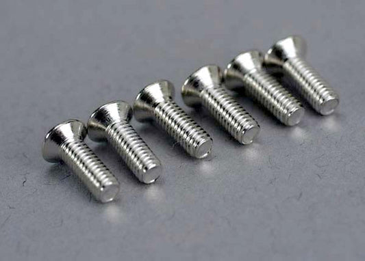 Traxxas Countersunk Machine Screws 2.6x8mm (6) TRA5169