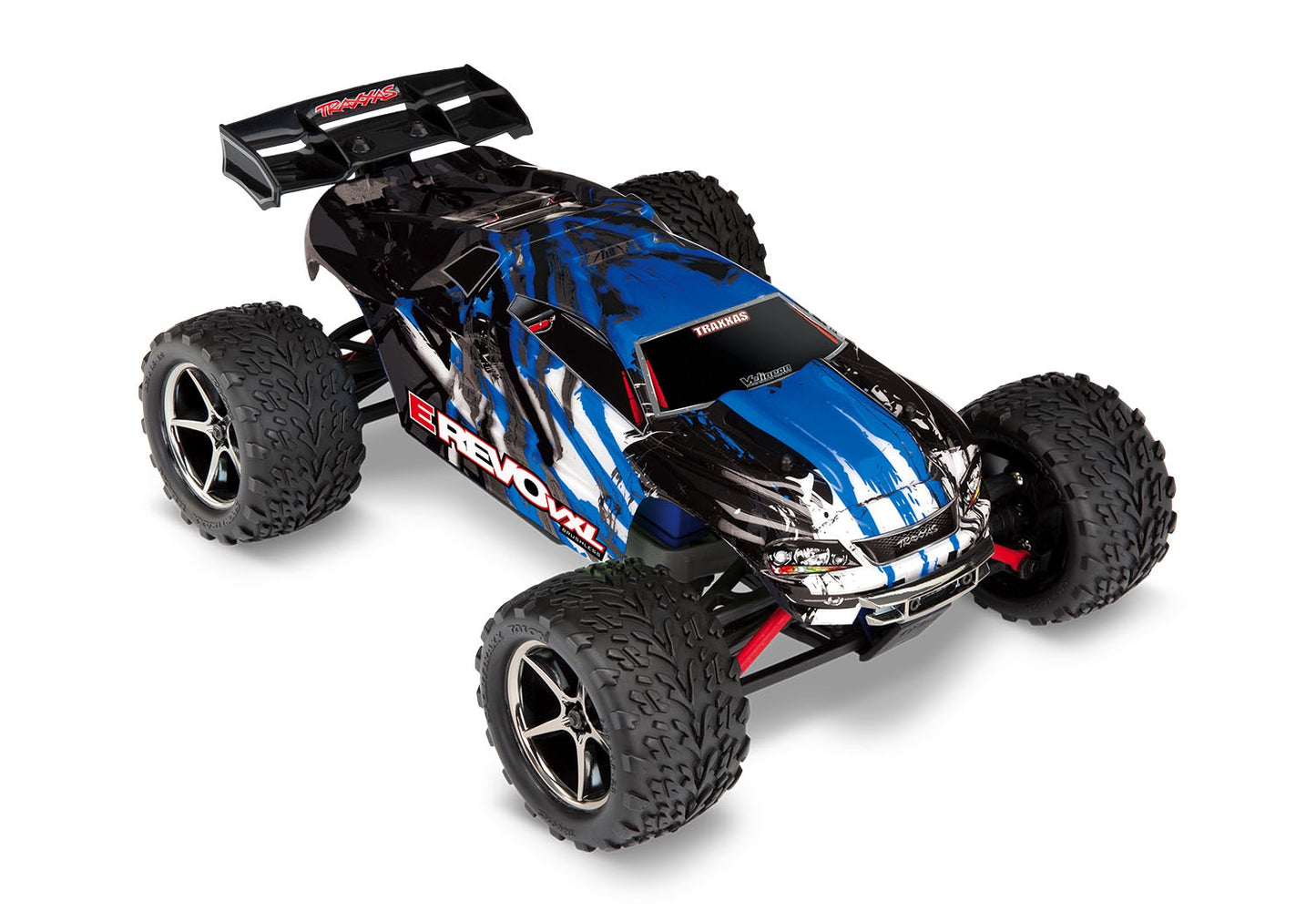 Traxxas 1/16 E-revo VXL W/battery TRA71076-8-BLUEX