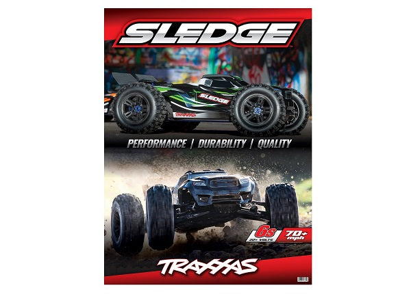 Traxxas Sledge 36x48 Vinyl Wndw Grpx TRA61880