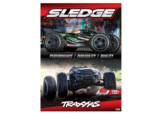 Traxxas Sledge 36x48 Vinyl Wndw Grpx TRA61880