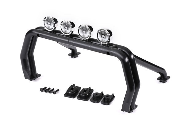 Traxxas Roll Bar Assm (Blk)/mounts (L&R) TRA9262R