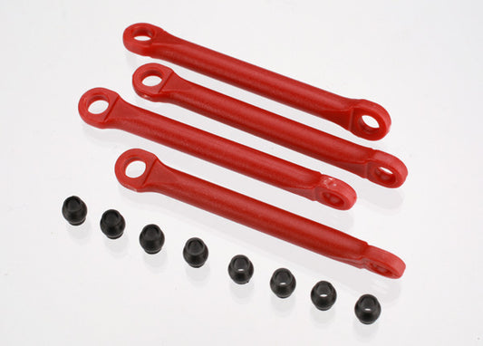 Traxxas Red Composite Push Rod Set w/ Hollow Balls (8) TRA7018