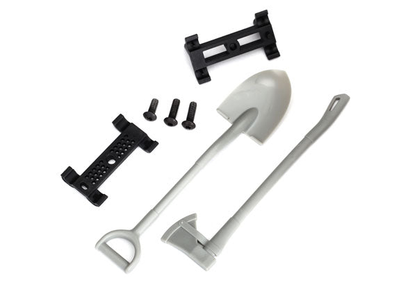 Traxxas Shovel & Axe w/ Mounting Hardware TRA8122
