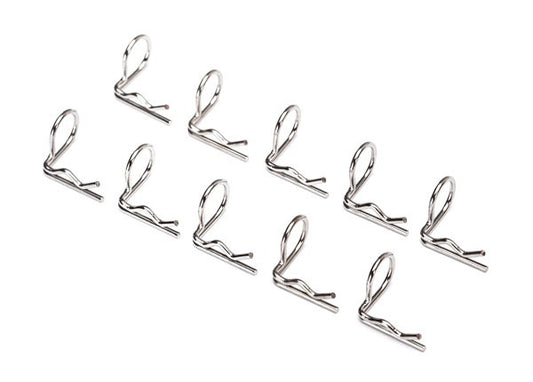 Traxxas Black 90-degree Body Clips (10) TRA3935A