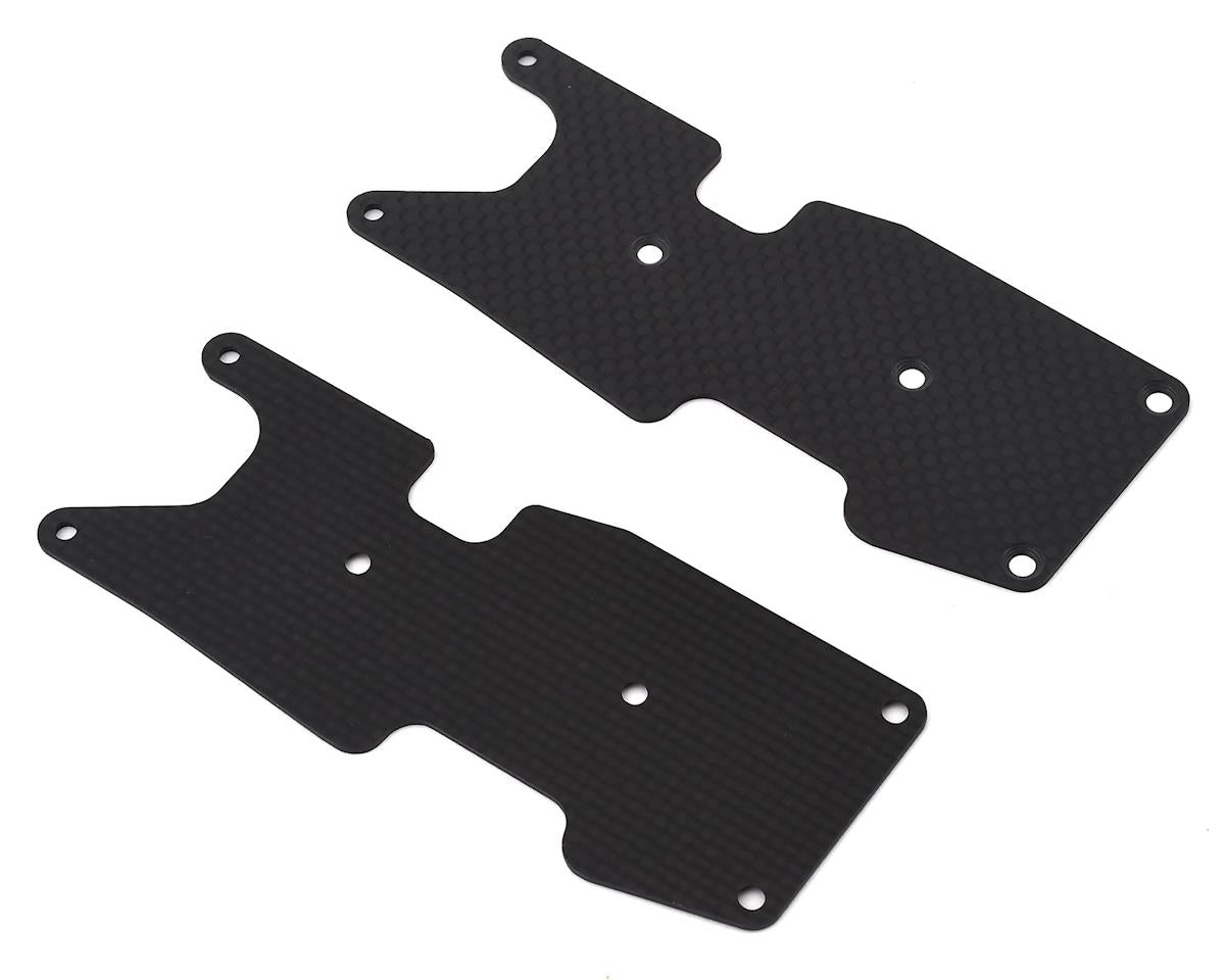 Team Associated Rc8t3.2 Ft 1.2mm Carbon Fiber Rear Suspension Arm Inserts ASC81474