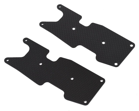 Team Associated Rc8t3.2 Ft 1.2mm Carbon Fiber Rear Suspension Arm Inserts ASC81474