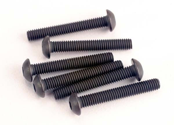 Traxxas Button-head Machine Screws 3x20mm (6) TRA2580