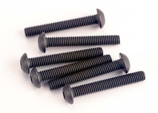 Traxxas Button-head Machine Screws 3x20mm (6) TRA2580