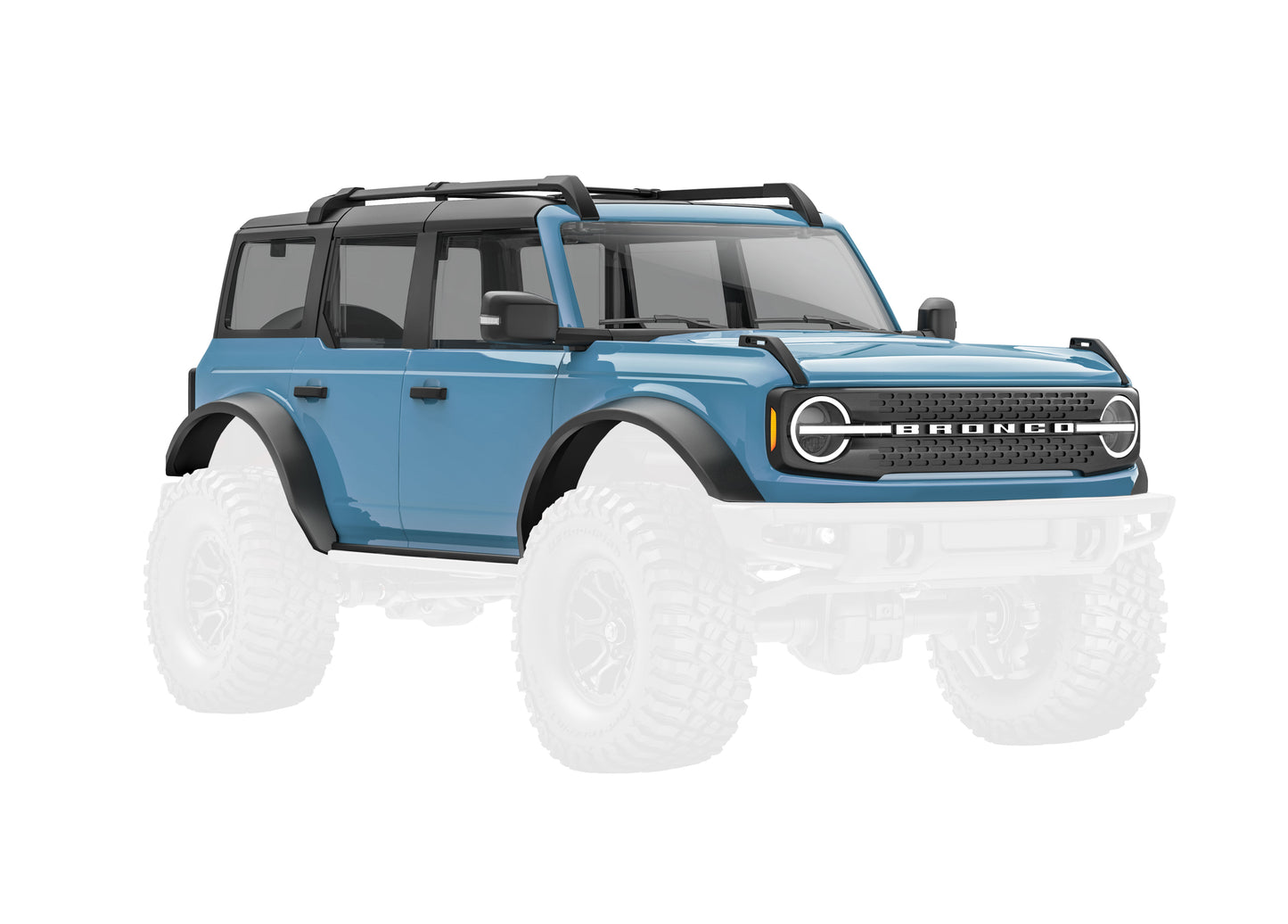 Traxxas TRX-4M Ford Bronco Assembled Area 51 Body TRA9711-ARE51
