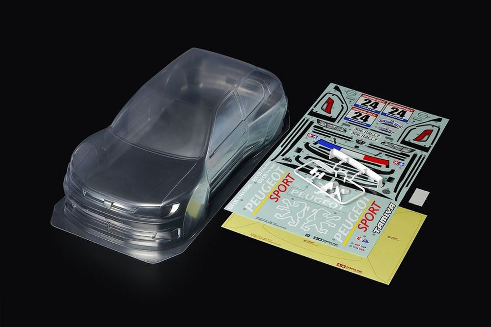 Tamiya TAM51753 1/10 RC Body Set Peugeot 306 Maxi TAM51753