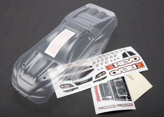 Traxxas 1/16 E-revo Clear Body TRA7111