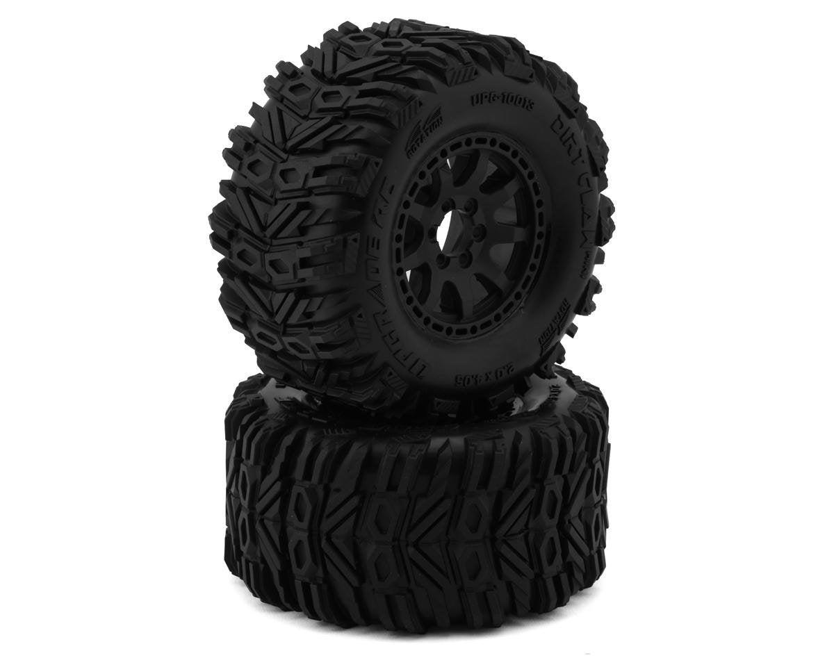 Upgrade RC Dirt Claw 2.2" Pre-mounted Belted Tires UPG-10013