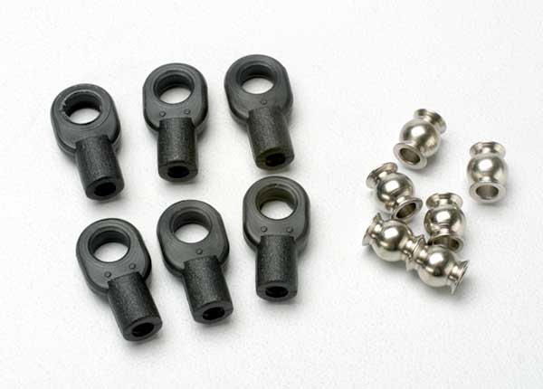 Traxxas Small Rod Ends (6) TRA5349