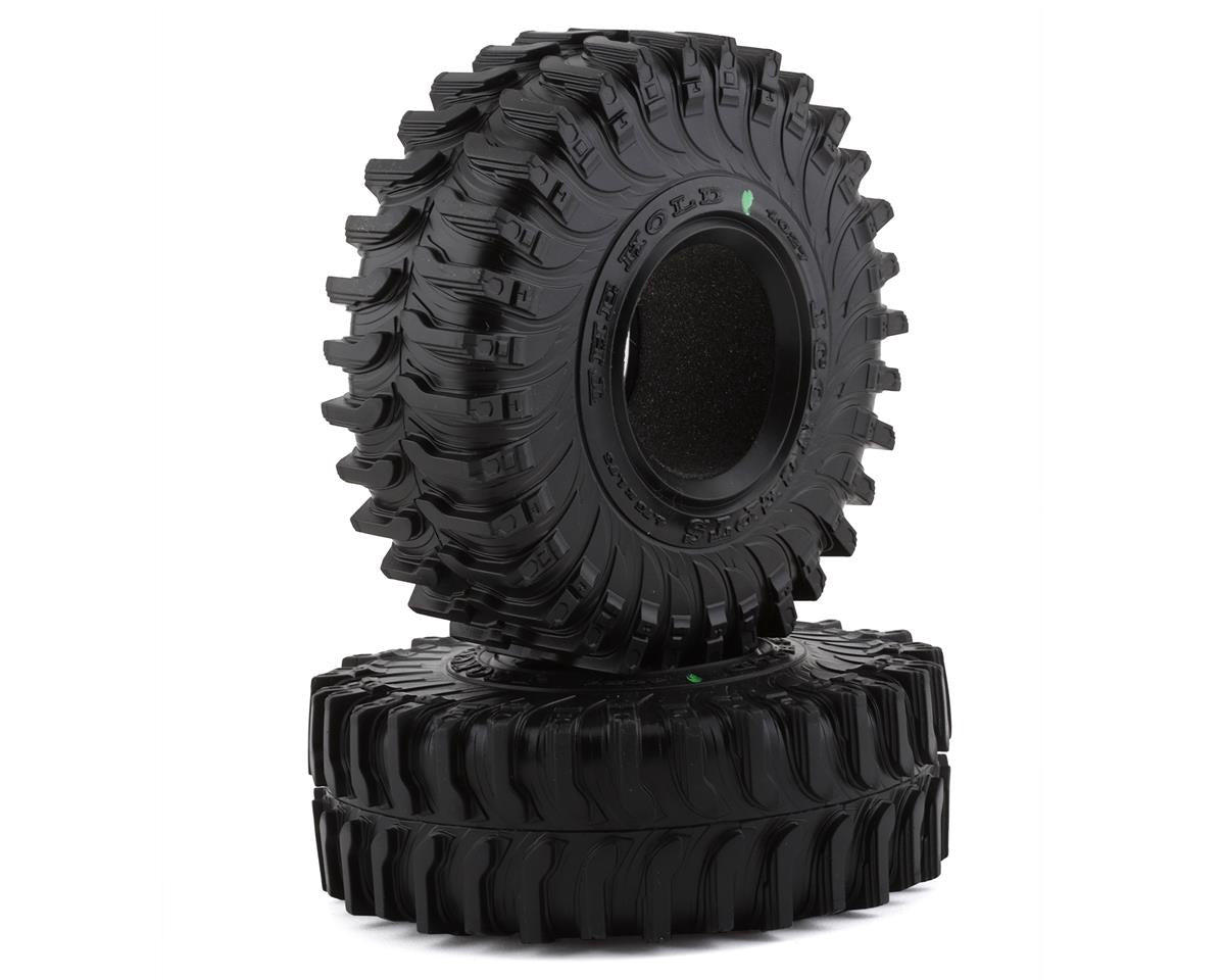 JConcepts the Hold 1.9" Rock Crawler Tires (2) (Green) JCO4027-02