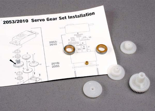 Traxxas Gear Set for 2018 Servos TRA2010