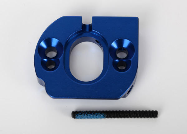 Traxxas XO-1 Blue Aluminum Motor Adapter w/ Adjustment Screw TRA6461