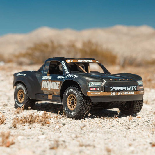 ARRMA 1/16 Mojave Grom 223S DSC 4x4 RTR Brushless Desert Truck, Black 1/16... ARA2304T1
