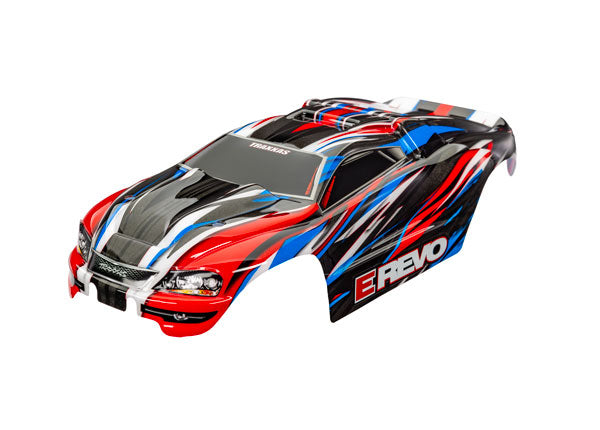Traxxas 1/16 E-revo Red Body TRA7115-RBLU