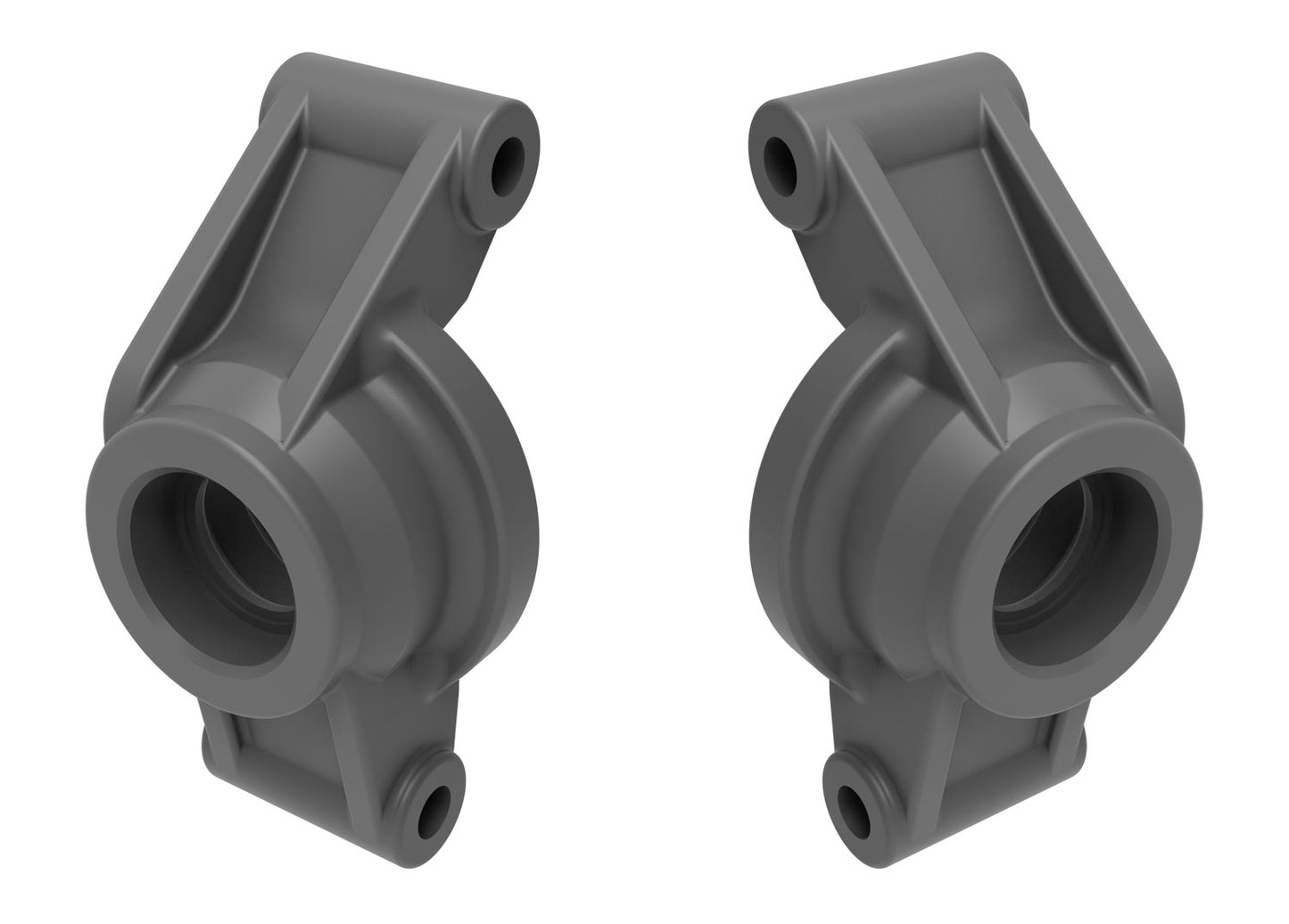 Traxxas Gray Stub Axle Carriers (L&R) TRA10752-GRAY