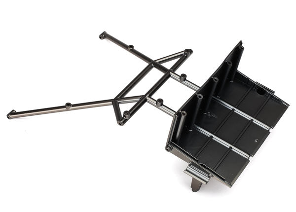Traxxas Satin Black Chrome Rear Tube Chassis Section TRA8432X